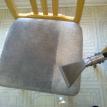 Dirty kitchen chair bottom truck-mount deep steam upholstery cleaning section 1