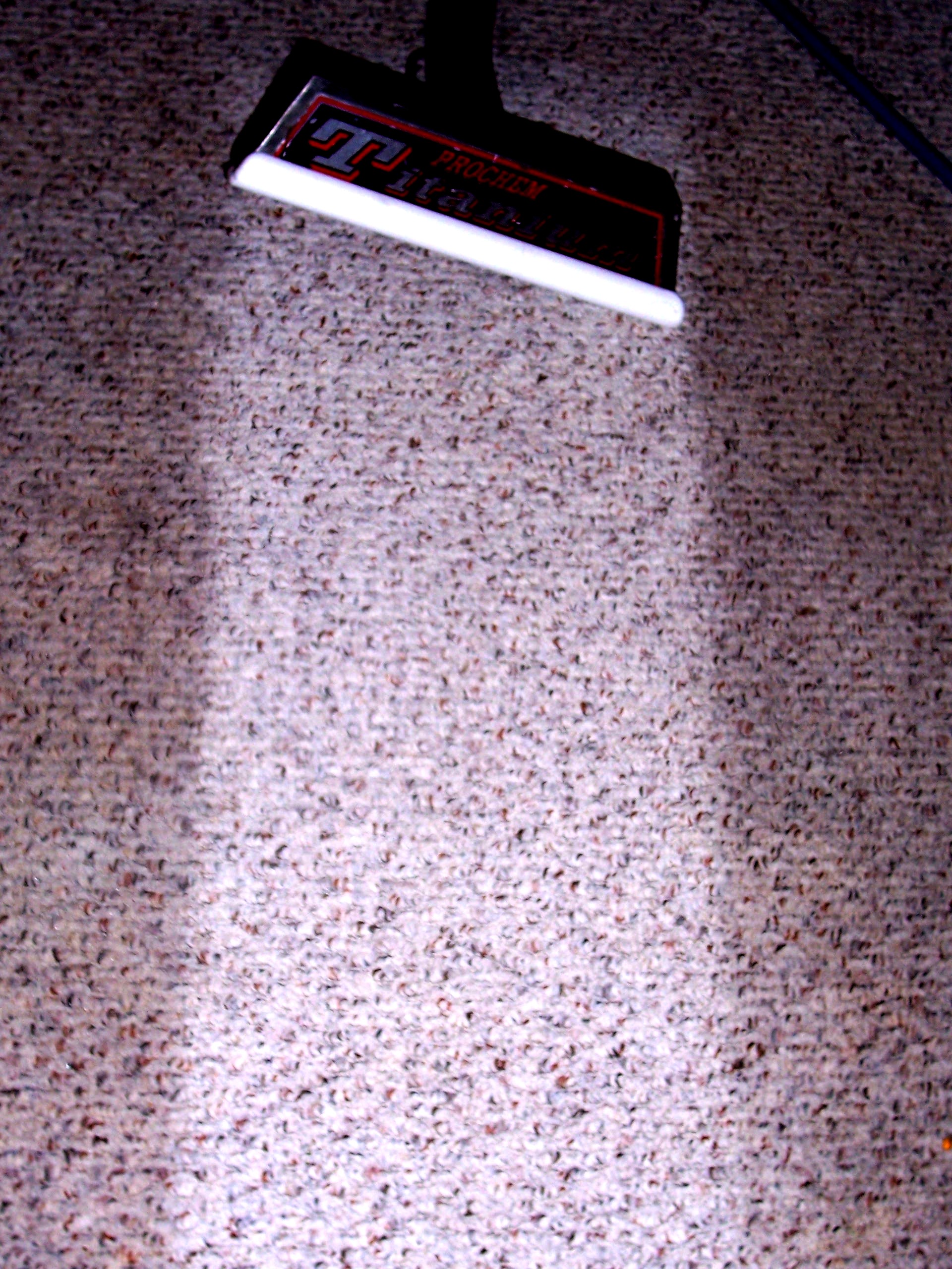 Vortex Truck mount deep Steam clean on dirty Berber Carpet Rug